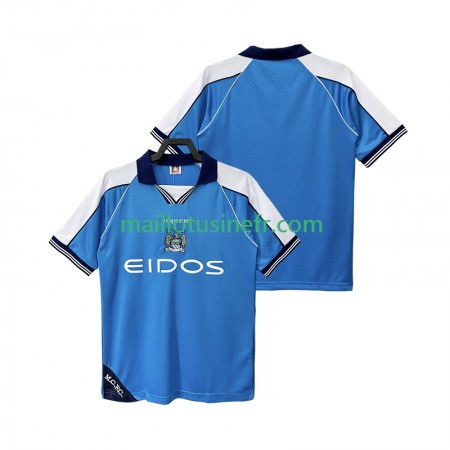 Maillot de Foot Manchester City 1999 2001 Domicile Retro